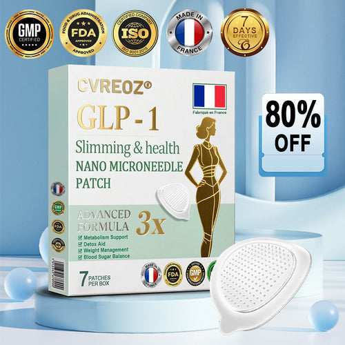 【Dernier jour de promotion : 60% DE RABAIS🏅】Cvreoz® Patch NANO de microaiguilles NIDDK-Tirzepatide pour maigrir et la santé (Sans douleur, libération 24h/24 et 7j/7 | Perd 9 kg RAPIDEMENT | Réduction de 90% du sucre | )🟩ph04